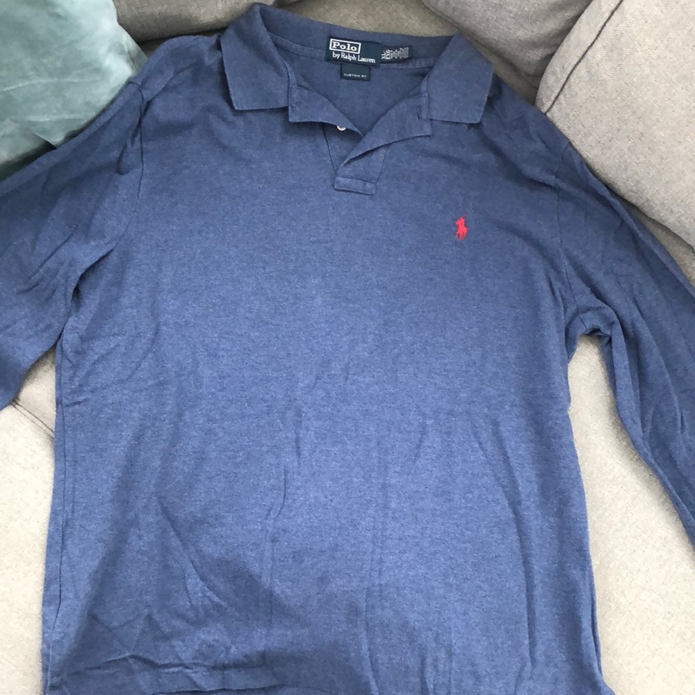 Mens size Xl polo long sleeve shirt.